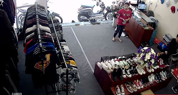 Lắp đặt camera quan sát cho shop thời trang