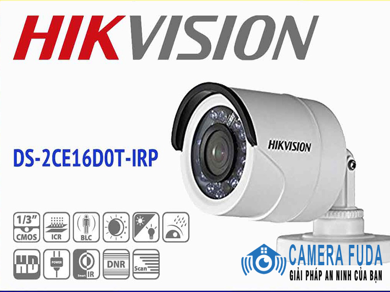 Camera HIKVISION DS-2CE16D0T-IRP 2.0 Megapixel, IR 20m,F3.6mm