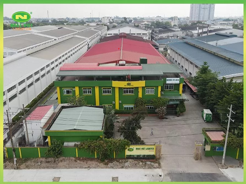 Lắp đặt camera giám sát chuỗi hệ thống nhà kho công ty nhất việt logistisc