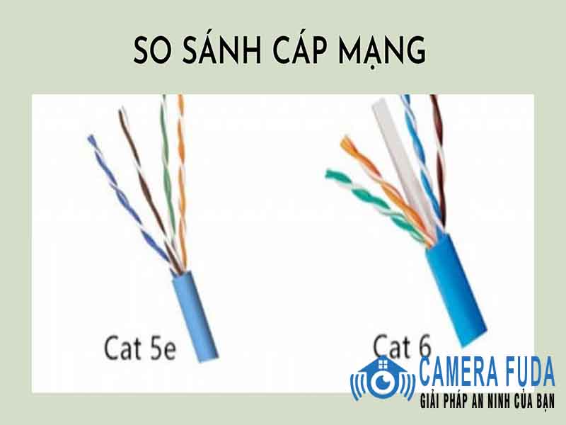 Hướng dẫn chọn cáp mạng Cat5e hay Cat6 cho hệ thống camera IP