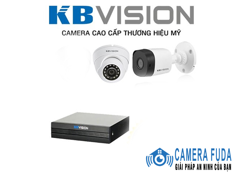 Trọn bộ 2 camera IP giám sát 1.0MP KBvision - USA