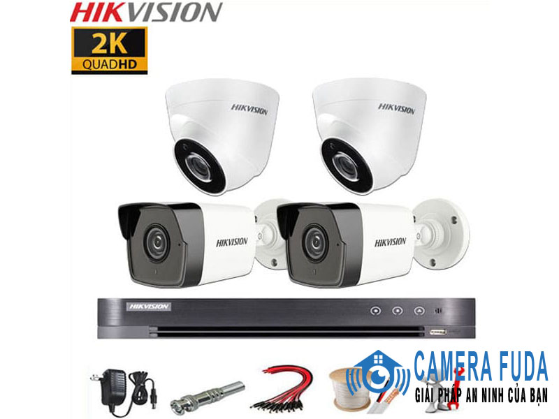 Tính năng hoạt động của trọn bộ 4 camera giám sát 2.0M Hikvision