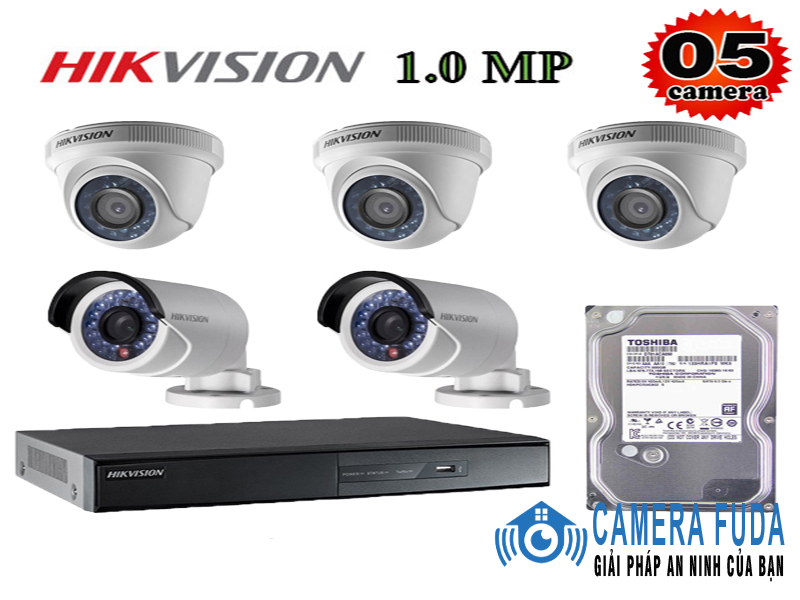 Giới thiệu sơThông số kỹ thuật trọn bộ 5 camera giám sát 1M Hikvision lược về trọn Bộ 5 Camera IP Giám Sát 1.0M Hikvision
