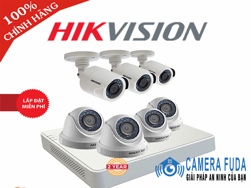 Giới thiệu sơ lược về trọn bộ 7 camera giám sát 2.0MP Hikvision
