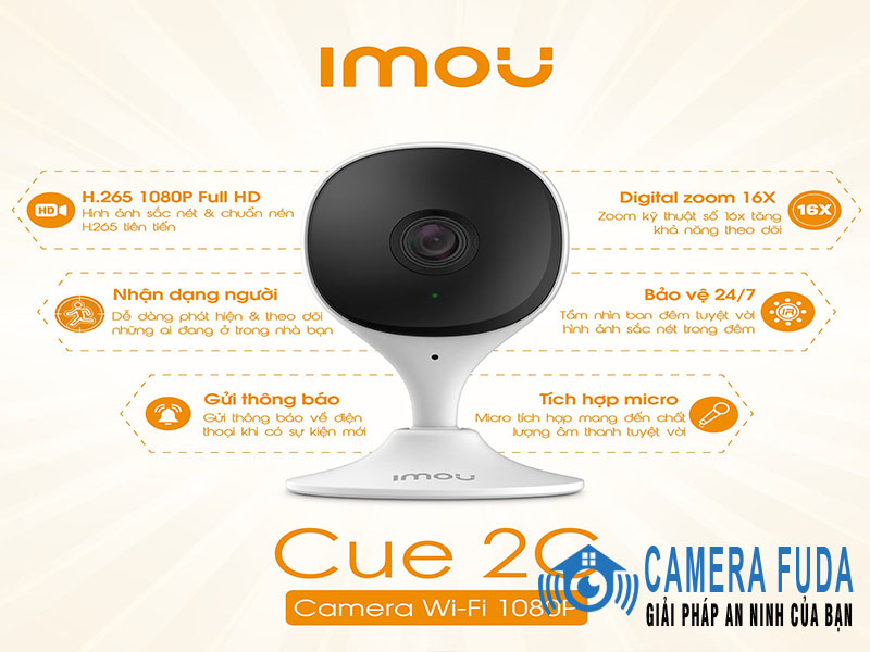 Camera Imou được tạo ra với các công nghệ hiện đại nổi bật như công nghệ camera ip