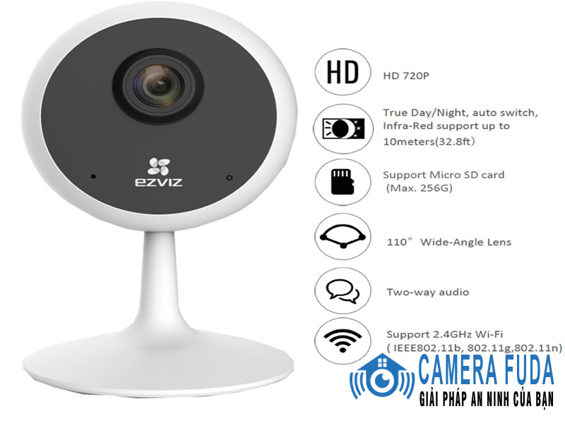 Báo giá camera ip Wifi Ezviz CS-C1C 720P