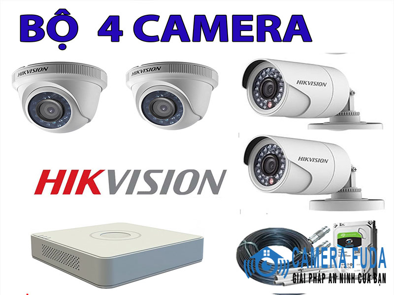 Thông tin về các mẫu trọn bộ camera Hikvision tại Camera FUDA